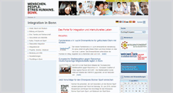 Desktop Screenshot of integration-in-bonn.de
